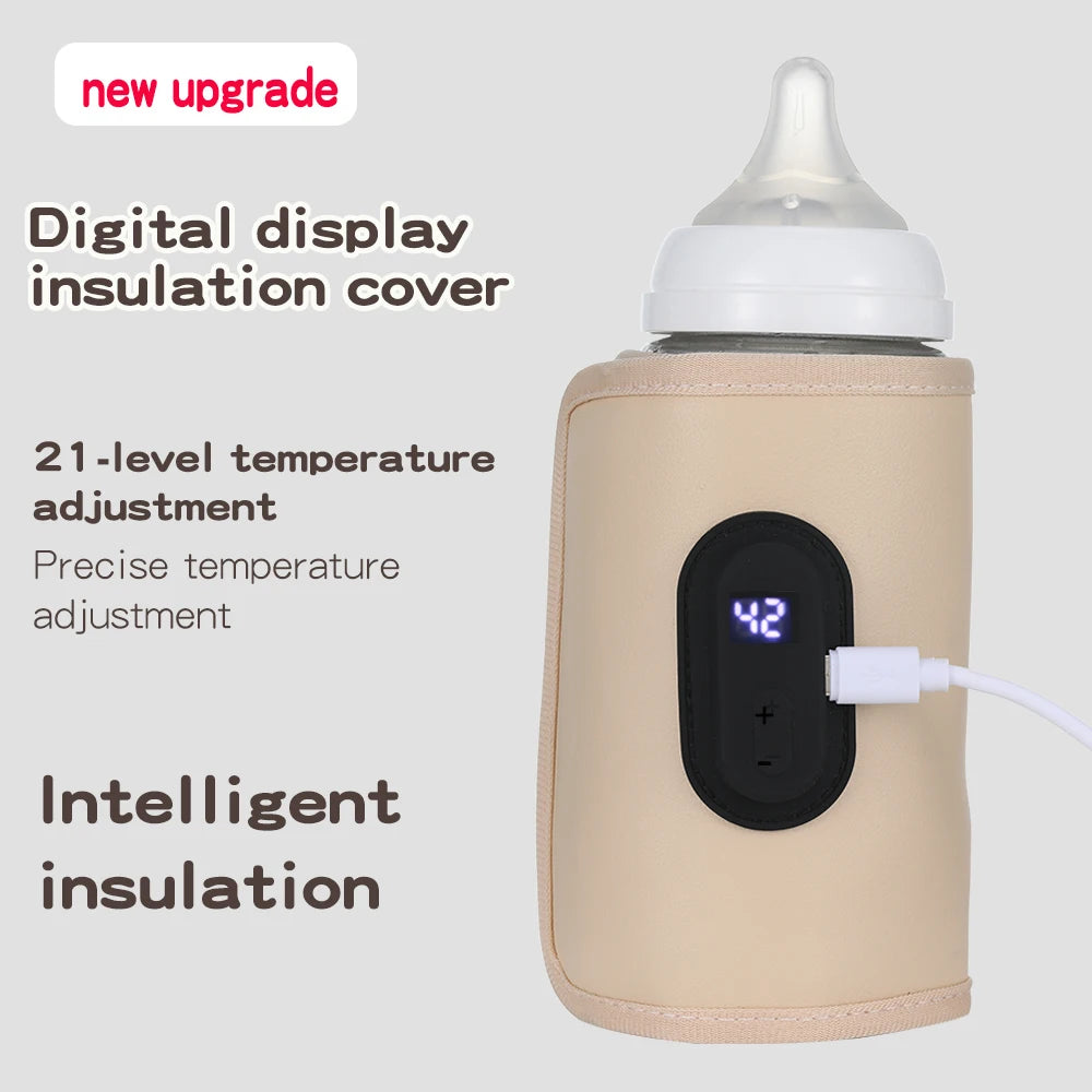 CALENTADOR DE BIBERONES PORTÁTIL RECARGABLE 👶🍼