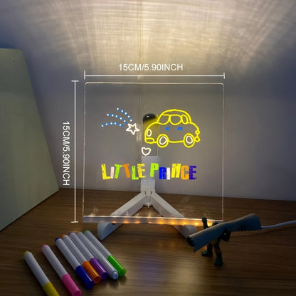 ✨ Pizarra Magica LED Acrílica para Dibujar y Escribir – 20 x 30 cm ✨