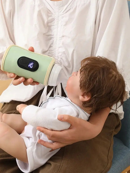 CALENTADOR DE BIBERONES PORTÁTIL RECARGABLE 👶🍼