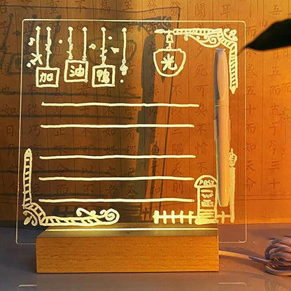 ✨ Pizarra Magica LED Acrílica para Dibujar y Escribir – 20 x 30 cm ✨